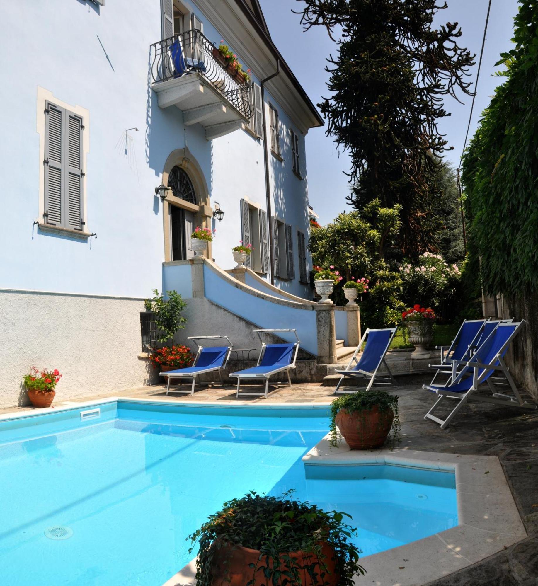 Villa Annamaria B&B Домазо Экстерьер фото